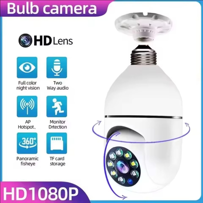 Baby Products Video - 4G WiFi IP Camera E27 Bulb