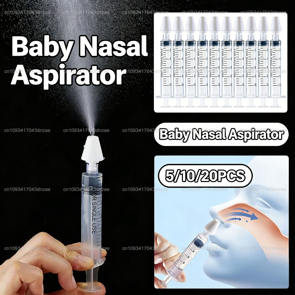 Baby Nose Cleaner - Needle Tube Baby Nasal Aspirator Syringe