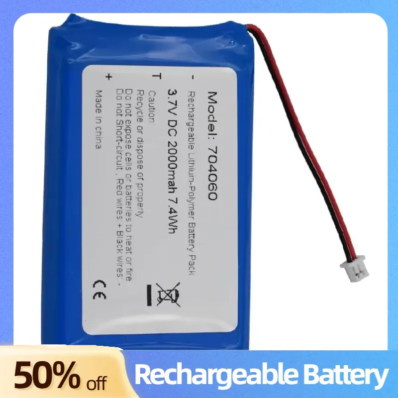 3.7V 2000mAh 7.4Wh Rechargeabl - Baby Products Video recension och pris