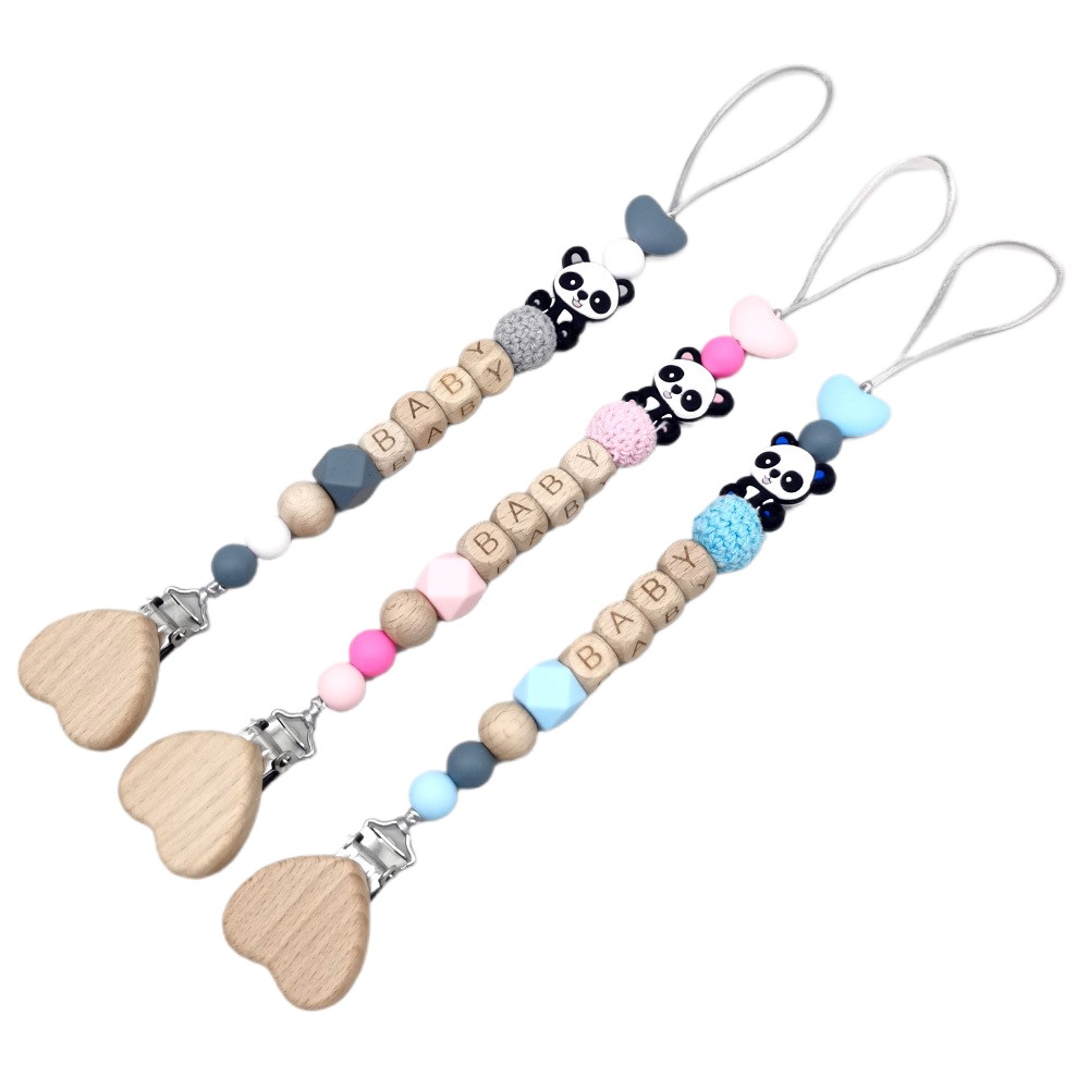 Wooden Personalized Baby Pacif - Baby Products In recension och pris