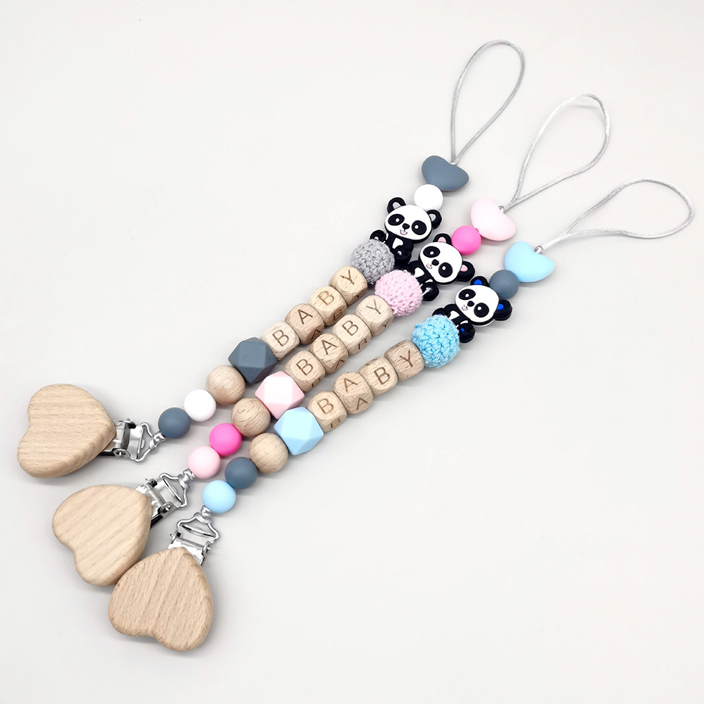 Wooden Personalized Baby Pacif - Baby Products In recension och pris