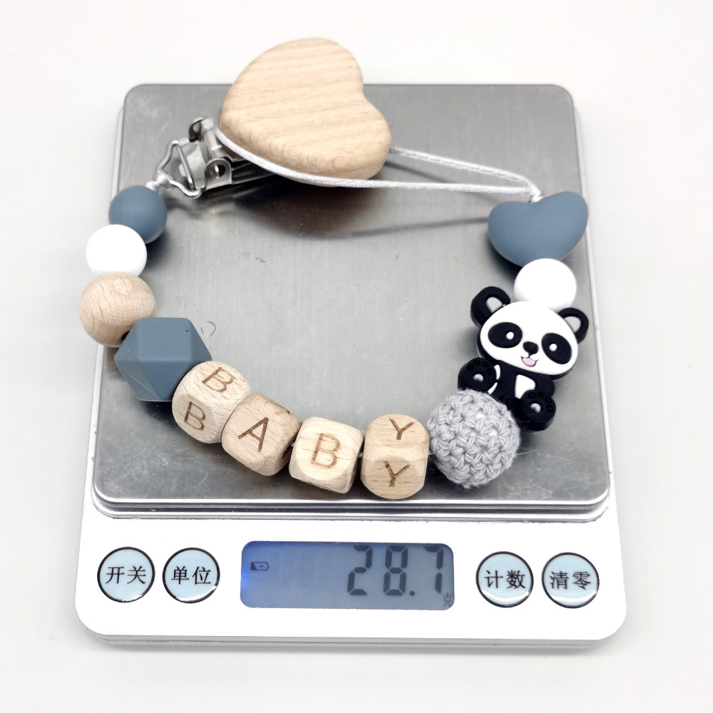 Wooden Personalized Baby Pacif - Baby Products In recension och pris