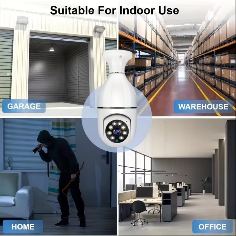 4G WiFi IP Camera E27 Bulb Cam - Baby Products Video recension och pris