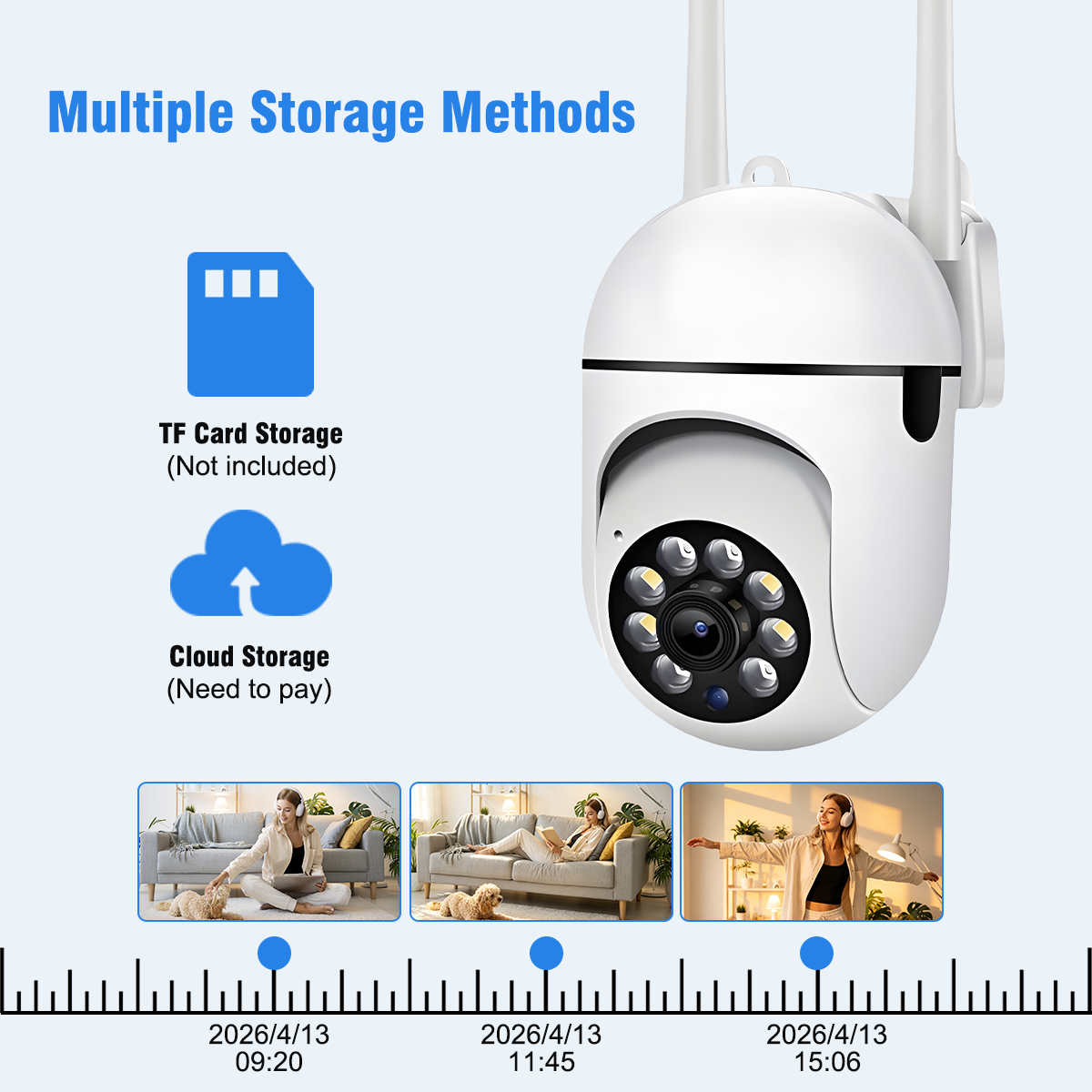 8MP Wireless network outdoor c - Baby Products Video recension och pris
