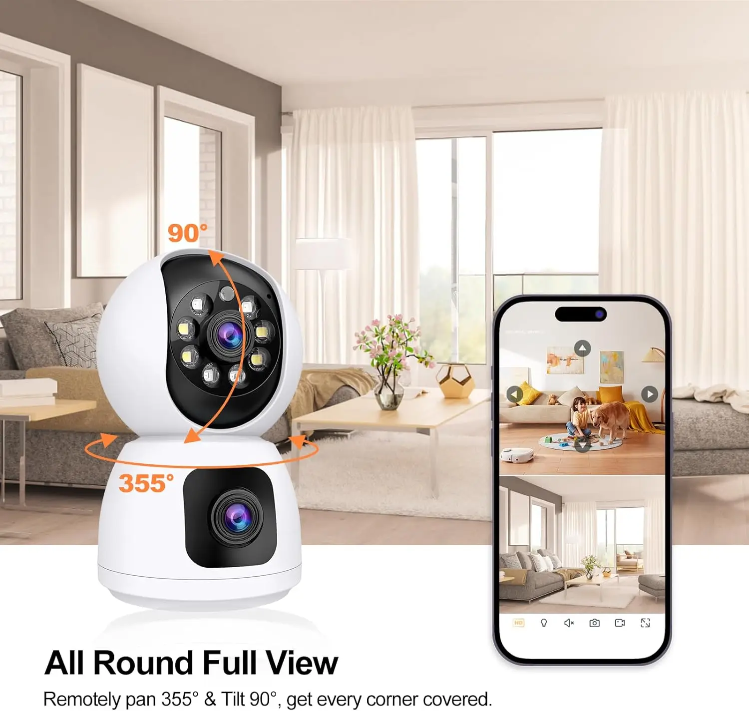 Tuya  4K 8MP HD WiFi Camera In - Baby Products Video recension och pris