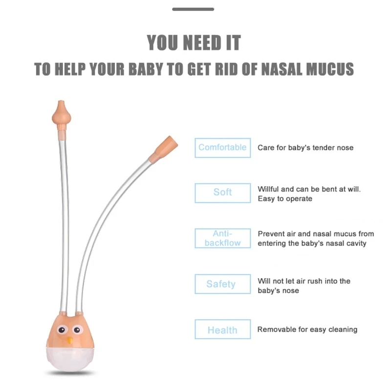 Newborn Baby Nasal Aspirator f - Baby Nose Cleaner recension och pris