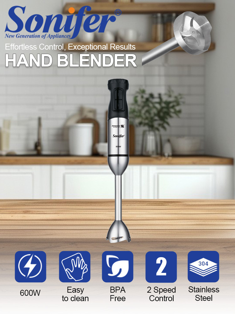 Hand Blender Sonifer SF-8181 6 - Baby Food Maker Blender recension och pris
