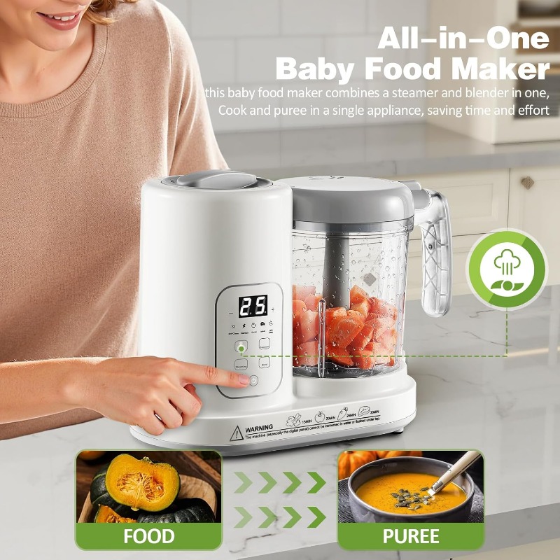 Baby Food Maker Steamer Blende - Baby Food Maker Blender recension och pris
