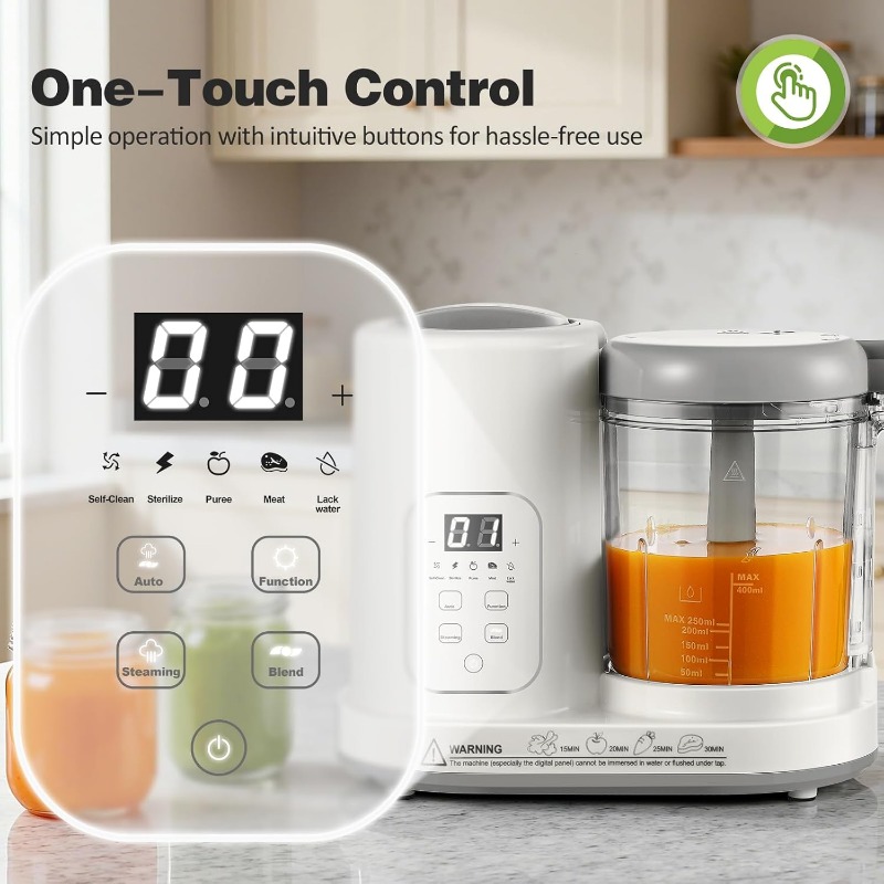 Baby Food Maker Steamer Blende - Baby Food Maker Blender recension och pris