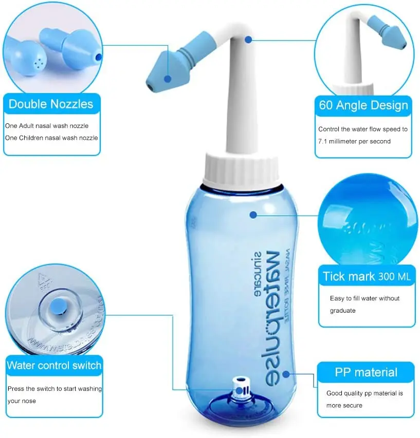 300ml 500ml Neti Pot Nasal Irr - Baby Nose Cleaner recension och pris