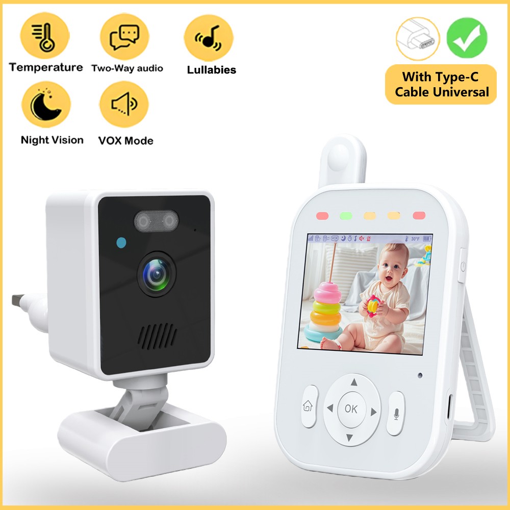 Baby Monitor Wireless Indoor 2 - Baby Products Video recension och pris