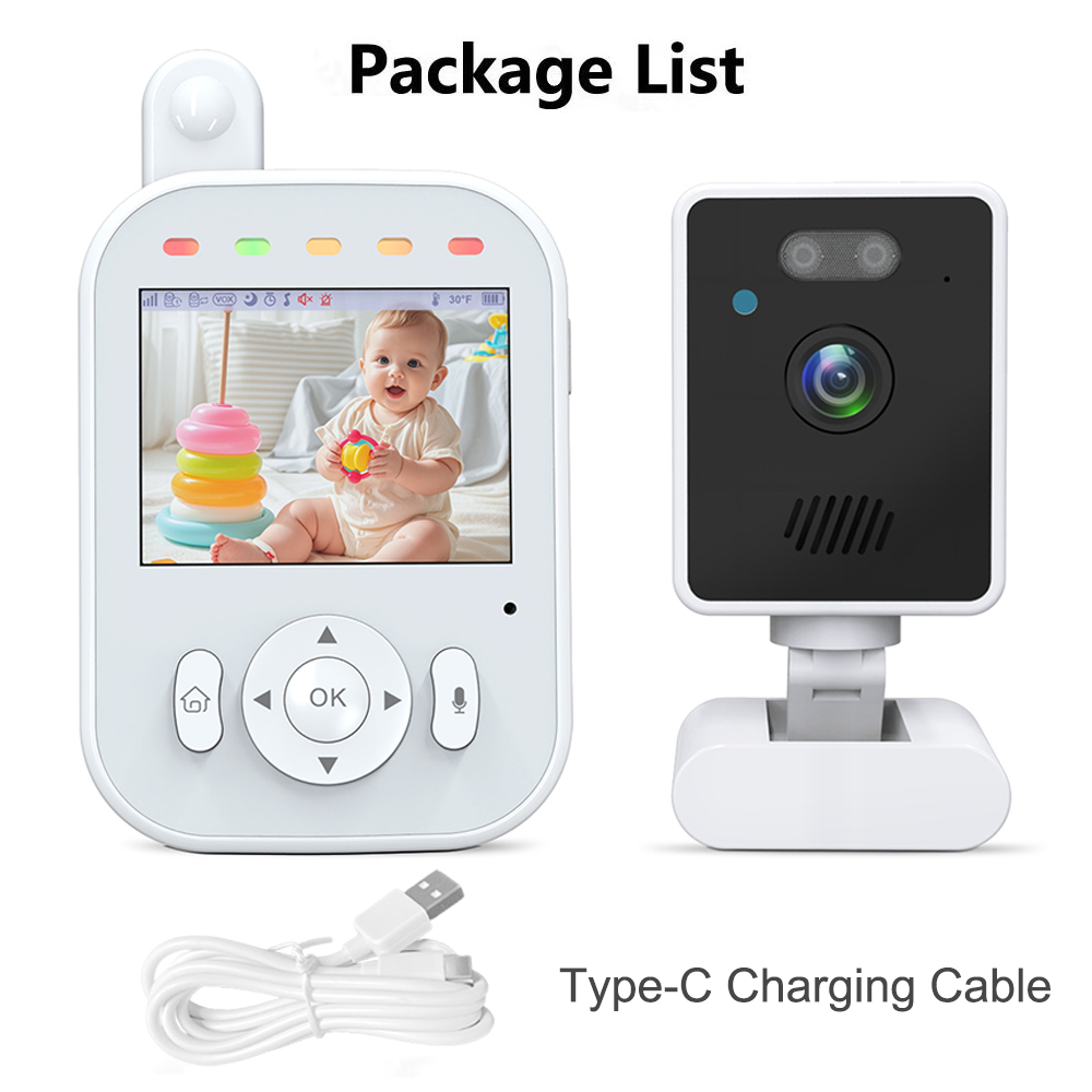 Baby Monitor Wireless Indoor 2 - Baby Products Video recension och pris