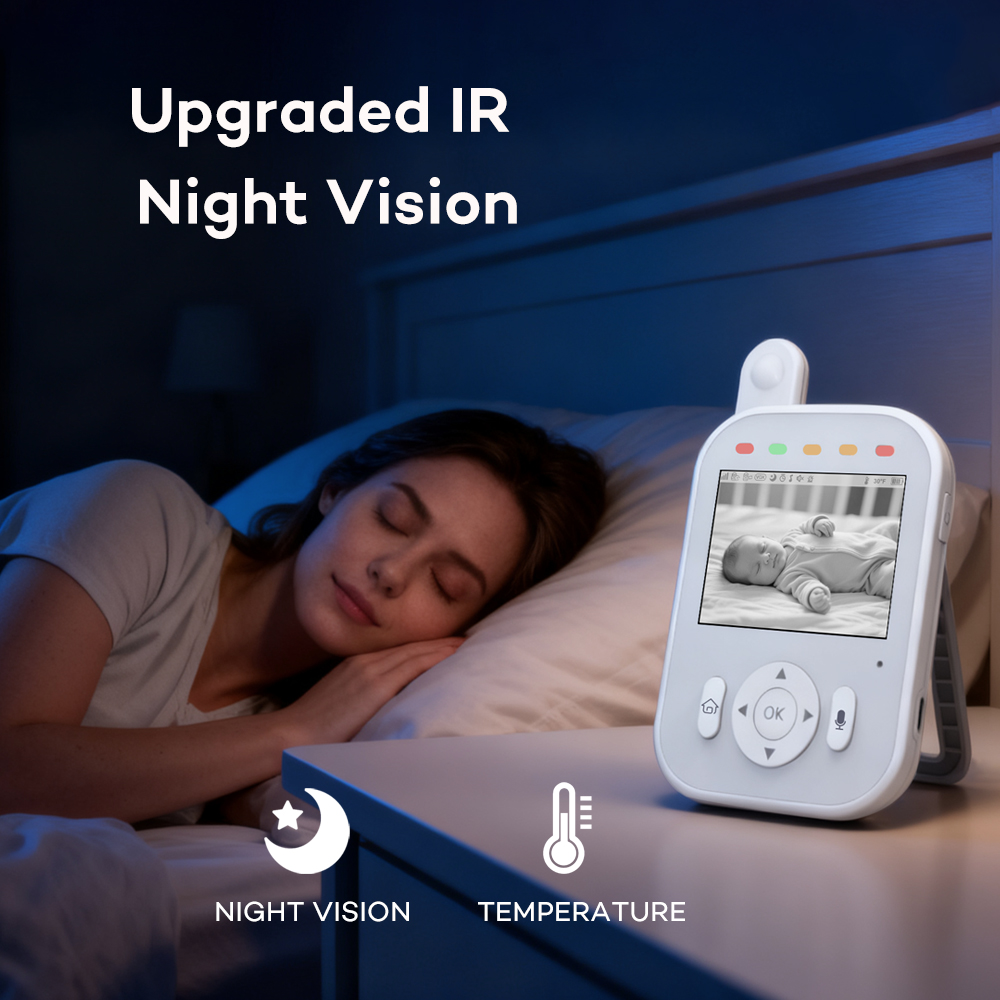 Baby Monitor Wireless Indoor 2 - Baby Products Video recension och pris